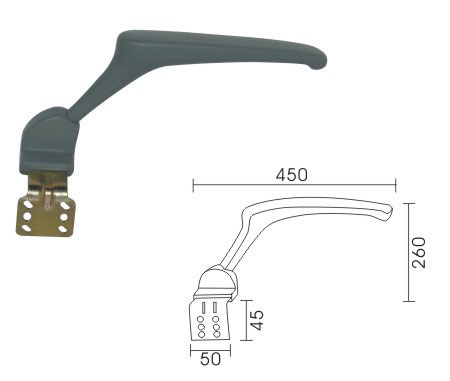 激安歯科用可動式ユニット用ハンドレールCX231-1