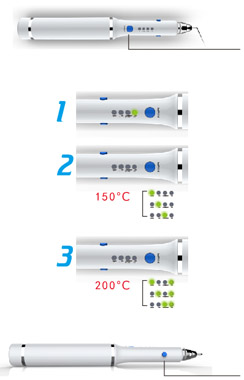 激安ペン式歯科根管材料電気加熱注入器C-Fill α pack