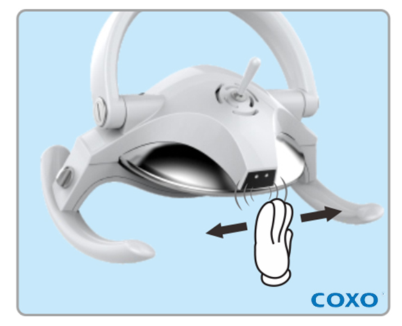 激安反射型歯科治療用照明LEDライトCX249-21（センサー付スイッチ）